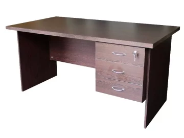 Desk Unifurn Desk 1.8 x 900 3 drawer Wenge